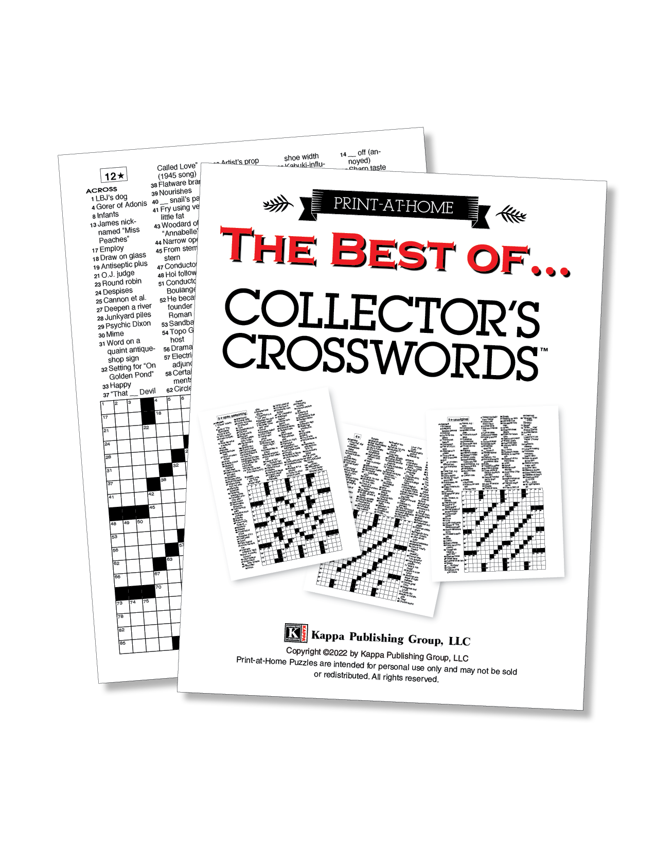 print at home collector s crosswords kappa puzzles