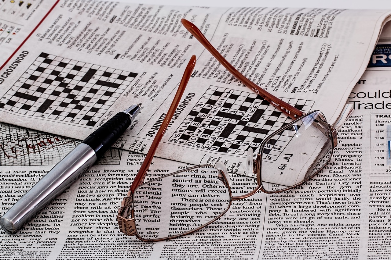 Free Printable Newspaper Crossword Puzzles