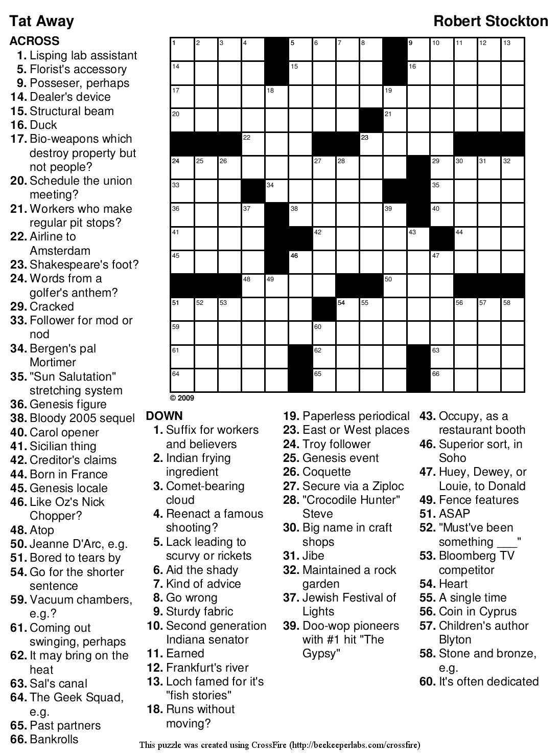 Religious Christmas Crossword Free Printable