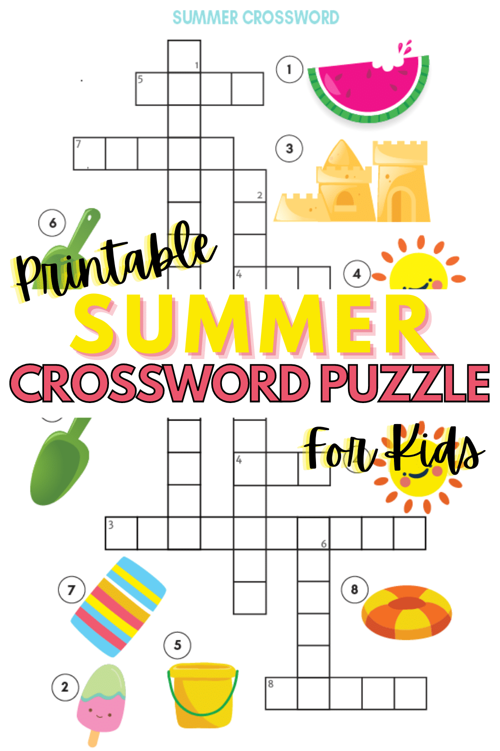 Free Printable Teen Crosswords