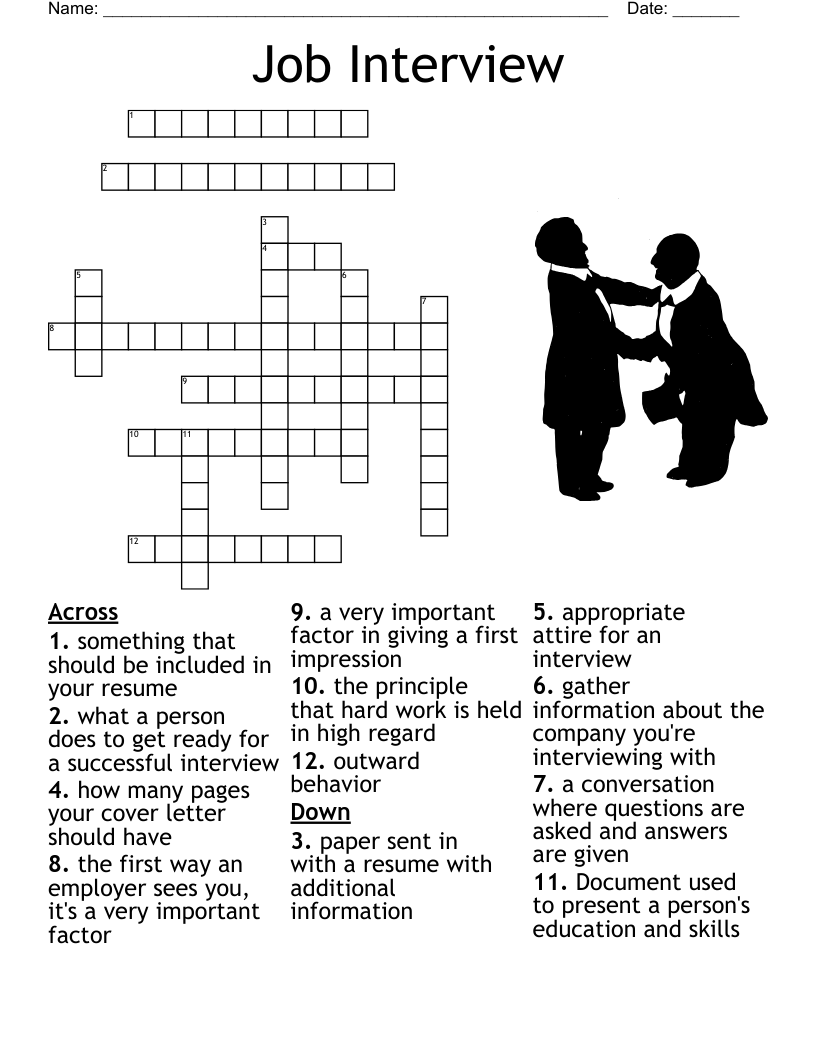 Prom Crossword WordMint