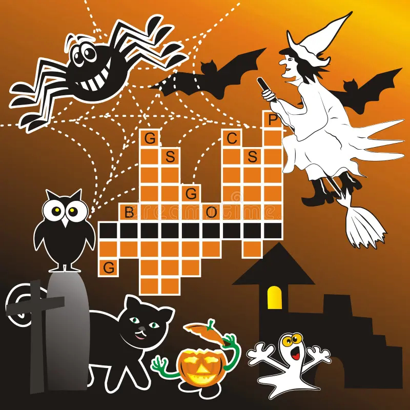 Puzzle Halloween Vector Illustration Stock Vector Illustration Of Pumpkin Maze 33541998