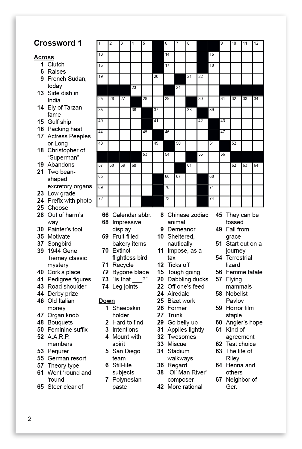 Puzzling Crossword Word Search Sudokus Book