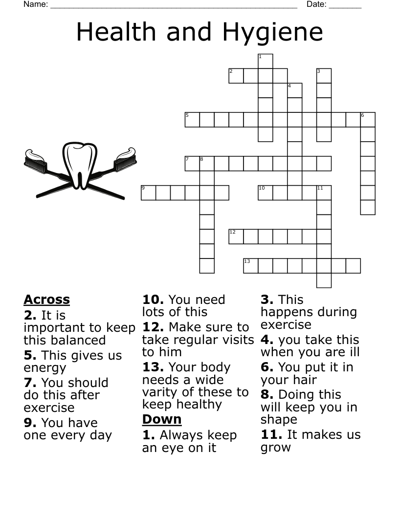 Rest And Relaxation Crossword WordMint