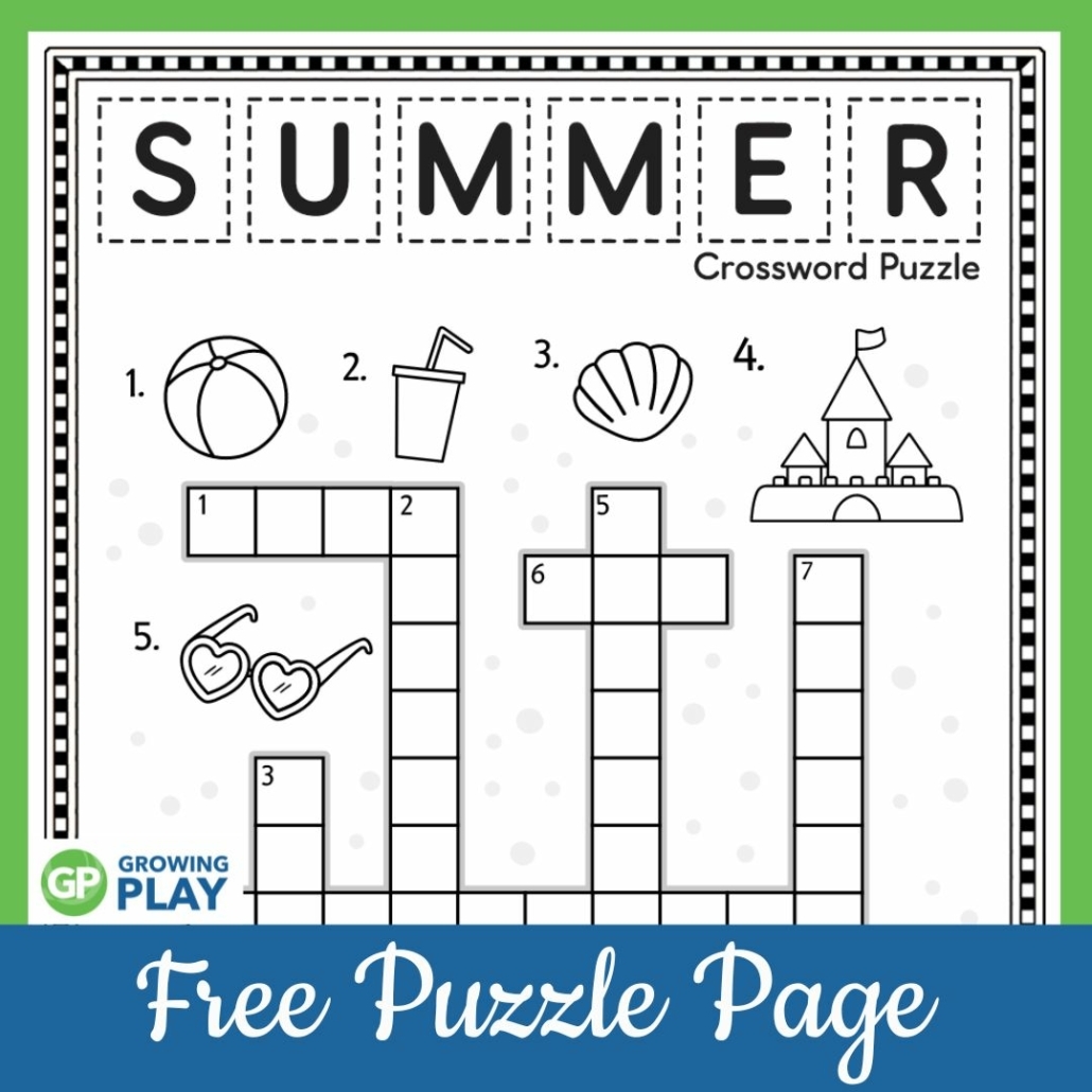 Free Printable Crossword Puzzles with Answers