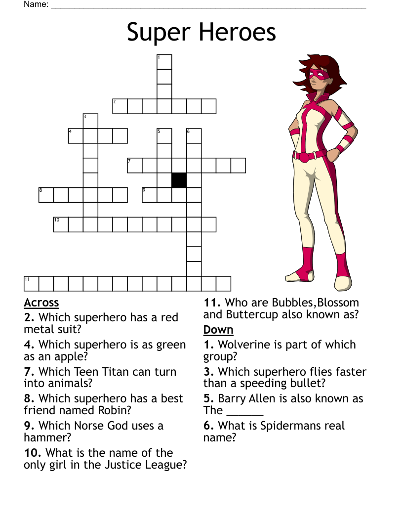 Crossword Puzzles for Teenagers Printable Crossword Puzzles for Teenagers Printable