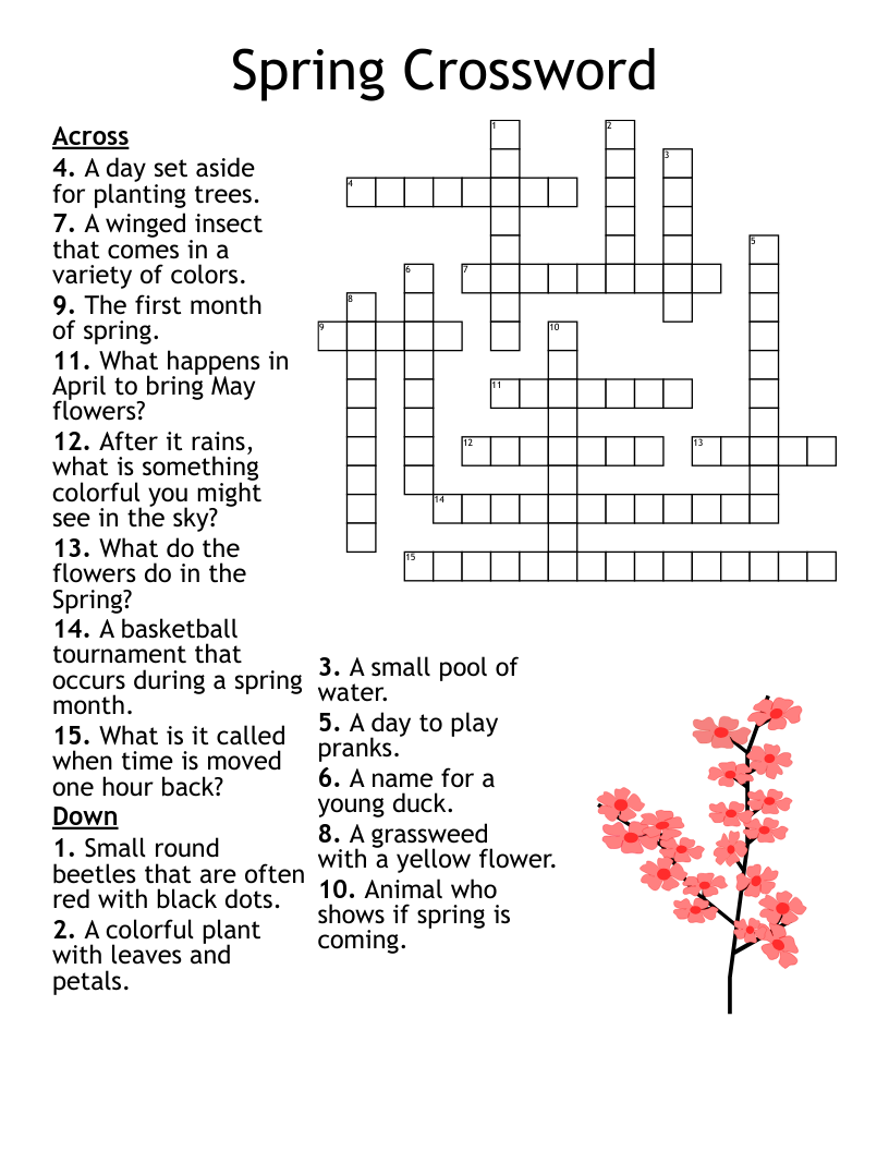 Teen Crossword WordMint