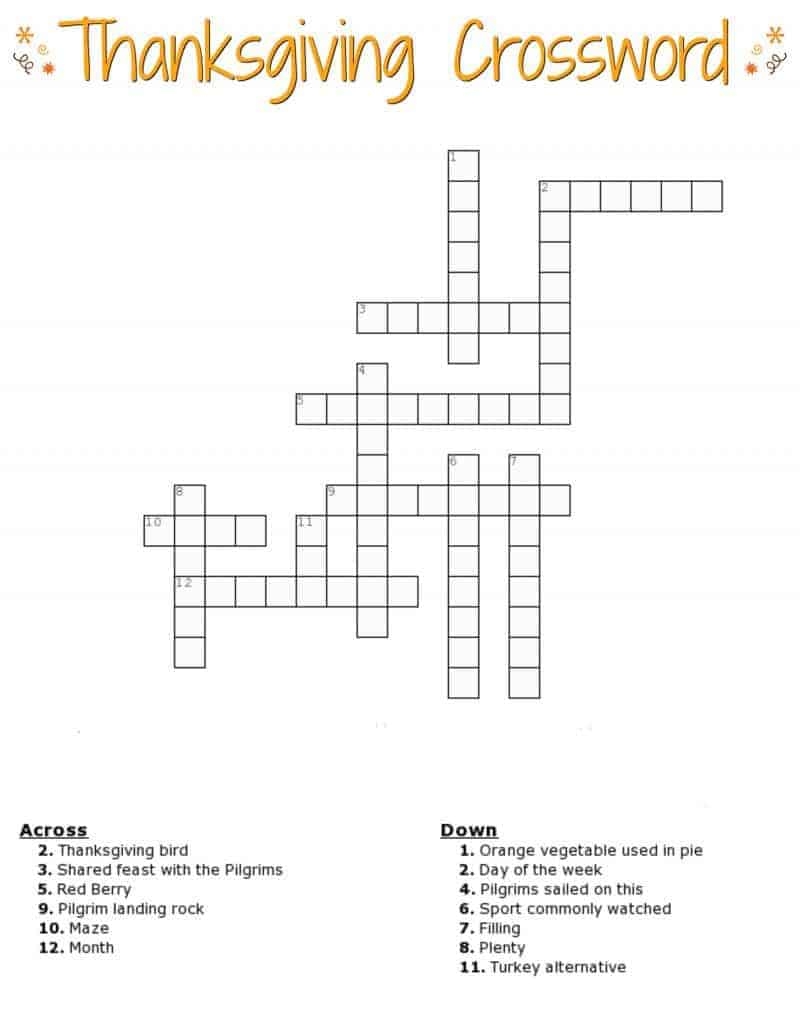 Free Printable Easy Daily Crosswords