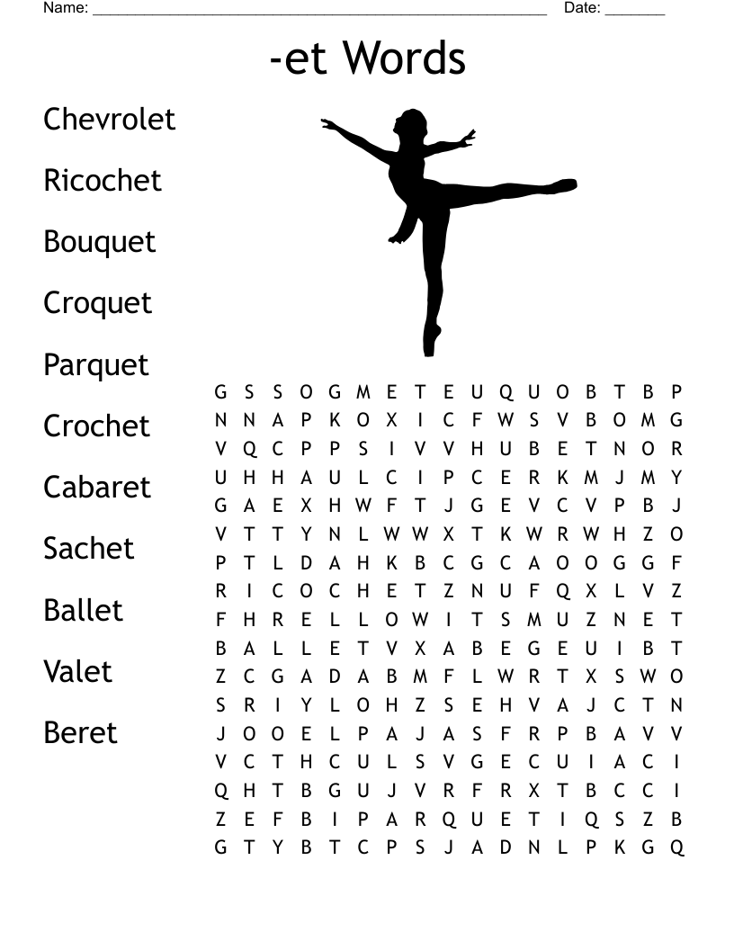 The Nutcracker Ballet Word Search WordMint