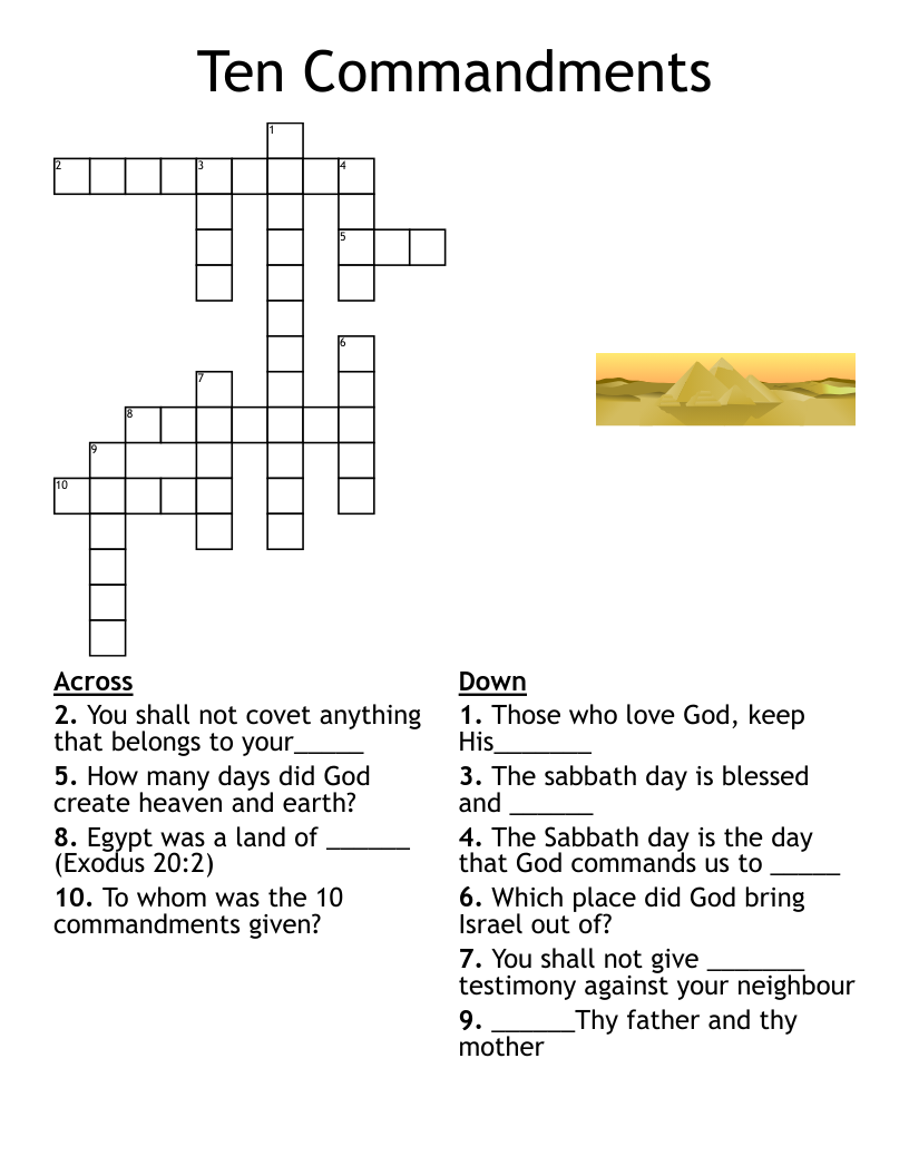 The Story Of Creation Genesis 1 2 KJV Crossword WordMint The Story Of Creation Genesis 1 2 KJV Crossword WordMint