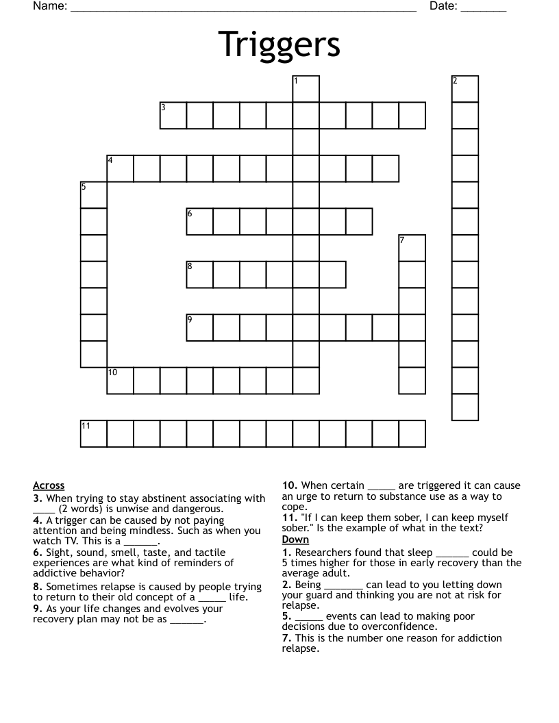 Triggers Crossword WordMint