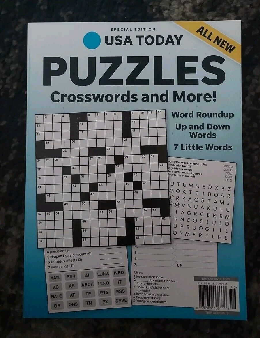 USA Today Crossword Printable