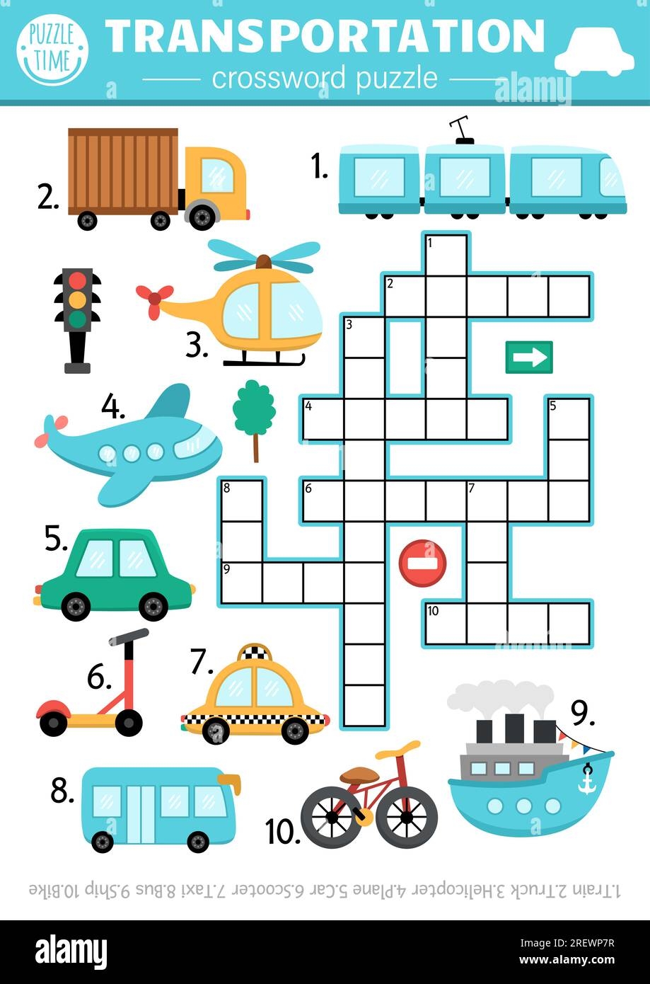 Simple Crossword Printable