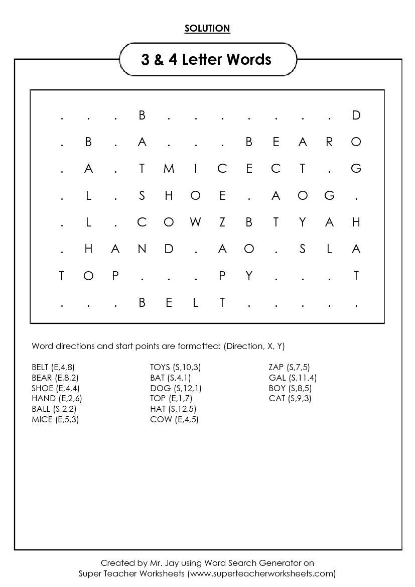 Free Printable Crossword Puzzle Maker
