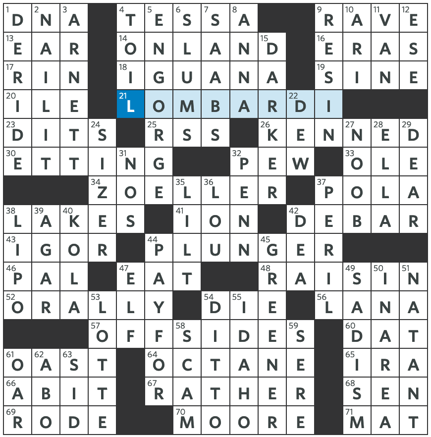 WSJ Contest Friday December 13 2019 Diary Of A Crossword Fiend